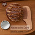 Ymcafmo Tool(2pc) Scalp Massager Brush with Bamboo Bristles, Manual Handheld Scalp Scrubber for Hair Growth, Wet