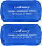 LotFancy Gel Ice Packs, 2pc Reusable Hot Cold Pack for Therapy, Heating Cooling Gel Pad, Pain Relief for Face, Head, TMJ