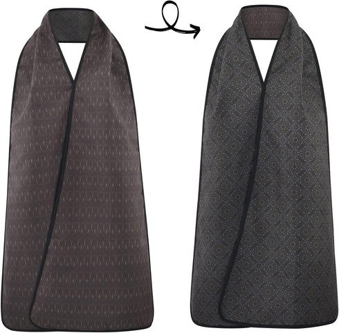 Washable Reversible Adult Bib Scarf - Stylish Clothing Protector