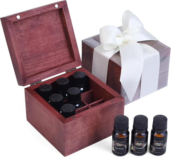 Fragrance Oil Set 9 Bottle Pack 0.34 oz - Therapeutic Grade Oils