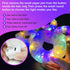 Light Up Scrunchies Gift Set, LED Hair Accessories for Girls & Women, Glow in the Dark Party Favors