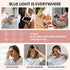 Cyxus Blue Light Glasses for Women, Fashion Computer Glasses Reduce Eye Strain Anti Migraine for Office Working Reading