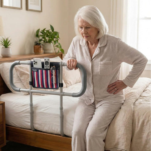 TerseFit Adult Bed Rails for Seniors; Bed Rails for Elderly Adults Safety; Bed