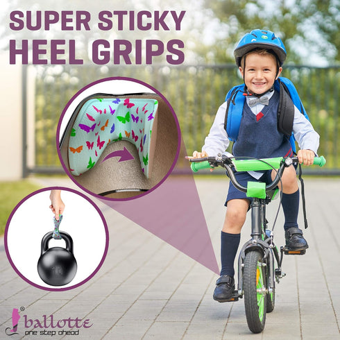Ballotte Premium Silicone Heel Protectors, Gel Heel Cups & Cushion Inserts for Foot Relief