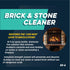 Rutland 16 oz Brick and Stone Cleaner for Fireplace, Non-Abrasive
