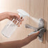 UUJOLY 17 oz Plastic Spray Bottle, Clear Refillable Container for Water, Essential Oils, 2 Pack