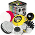 Multi Purpose Household Essentials Kit - White Soft Bristle Nylon Brush with All Purpose Cleaner Paste for Auto