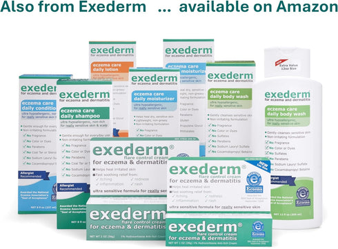 Exederm Flare Control Cream for Eczema & Dermatitis, 2 oz