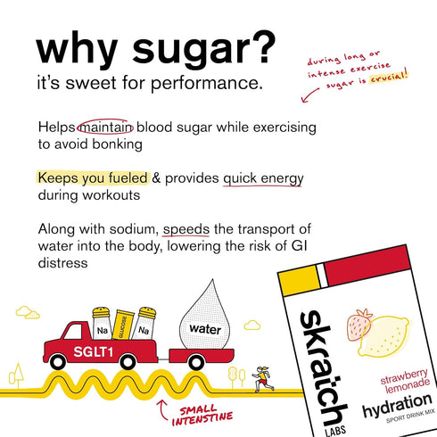 Skratch Labs Hydration Powder, Sport Drink Mix, Electrolytes Powder for Exercise, Endurance, Performance, Strawberry