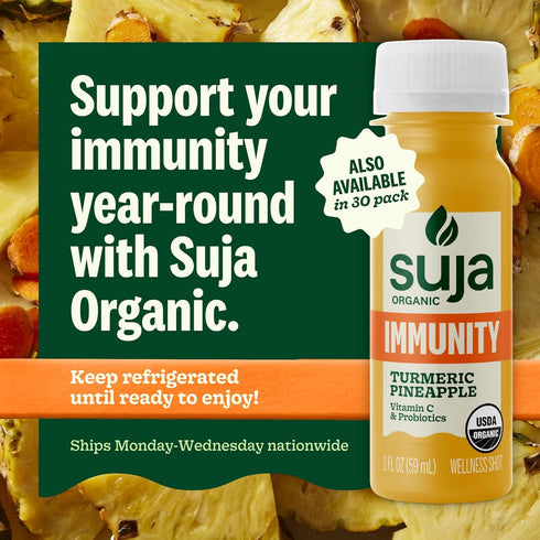 Immunity (10 Pack) Immunity (10 Pack) Suja Organic Defense Shot with Turmeric and Ginger | Boost & Support | Functional