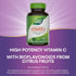 Nature’s Way Extra Strength Vitamin C with Bioflavonoids - 1 g Ascorbic Acid - 100 Capsules (2 Pack) for Immune Support*