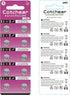 Cotchear 10pcs LR43 Batteries - 1.5V AG12 Button Cell Battery for Watch Toys