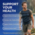 Tongkat Ali Liquid Drops Shilajit, Ashwagandha, Turkesterone, Fadogia Agrestis, Magnesium, Irish Sea Moss, and Zinc