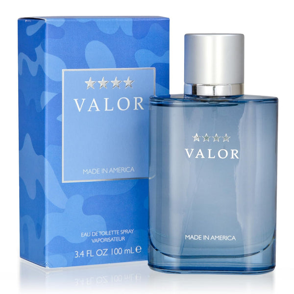 Valor by Dana Eau De Toilette Spray for Men, 3.4 oz