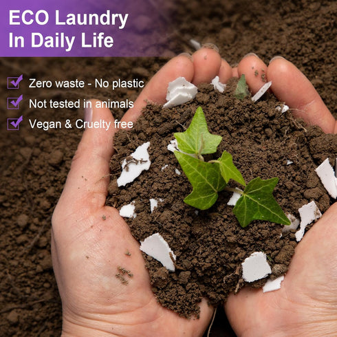 Laundry Detergent Sheets, 200 Loads, Lavender Scent, Hypoallergenic, Biodegradable, Liquidless, Suitable for Sensitive