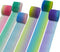 6 Rolls Organza Chiffon Ribbons, Rainbow Wrapping, Sheer for Crafts, Gift Wrapping