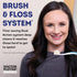 MOUTHWATCHERS Dr Plotkas Extra Soft Flossing Toothbrush, Manual Toothbrush for Adults, Good for Sensitive Teeth, 6 Pack
