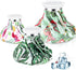Nuanchu 3 Pieces Reusable Ice Bags for Injuries, Hot Cold Water Bag for Pain Relief (Hawaiian Style)