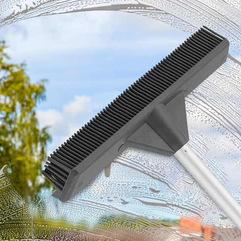 Silicone Window Washer Squeegee Broom - Carpet Cleaning, Car Squeegee, Window Cleaner Head Only