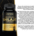 Shilajit Supplement - 60 Capsules Pure Himalayan Authentic Shilaijt Resin with 20% Fulvic Acid for Energy Support