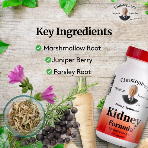 Christopher's Original Formulas Kidney Formula - Detox & Repair Herbal Blend for Kidney Support