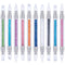 Maitys 10 Pieces Dual Tipped Silicone Nail Tools, Nail Sculpture Pen Brushes for DIY Manicure, Home Salon Kit
