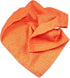 Eurow Reusable Microfiber Cleaning and Drying Wipes, 200GSM, 12 by 12 Inches, Pack of 50 in Orange