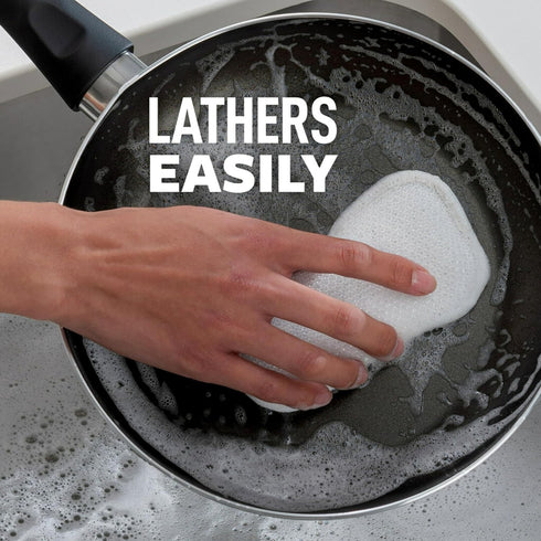Scotch-Brite Greener Clean Dual Action Scrub & Wipe, 2 Pads for Washing Dishes and Cleaning Kitchen