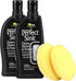 HOPE'S Perfect Sink Cleaner and Polish, Restorative, 8.5 oz 2 Pack with 2 Pads, Ideal for Stainless Steel and Porcelain