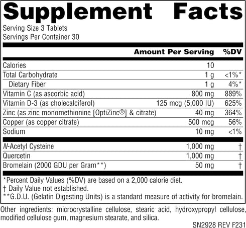 Immune Immune 90 Source Naturals Wellness N-A-Cetin Protocol, Crucial Defense* - Tablets