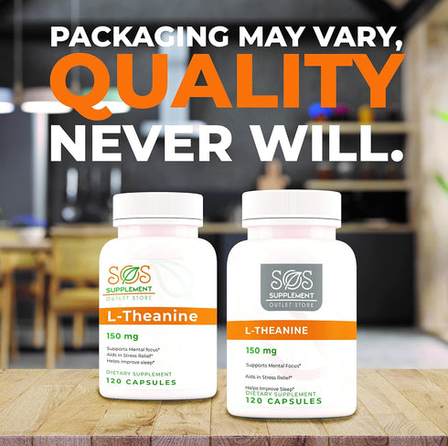 SOS Caffeine Pills | 180 mg x 90 Capsules | Enhanced Energy and Focus, All Natural