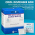 Premoistened Lens and Glass Cleaning Wipes, Pack of 200 - Quick Drying, Streak Free, Portable Travel Cleaner