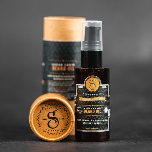Suavecito Premium Blends Beard Oil - Leave-In Conditioner for Softening Hair, Hydrating Skin, Eliminating Beard