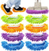 4 Pairs Mop Slippers Shoes Cover: Multi Function Reusable Microfiber Dust Mops for Bathroom, Office, Kitchen