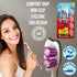 4pc Adult Medium Bristles Toothbrush with Caps, Comfort Hold Deep Clean, Cheek & Tongue Cleaner, Travel TSA Approved