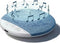 Pimluity Pillow Speaker, Bluetooth Under Pillow Speaker for Sleeping with White Noise Machine,