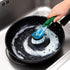 Set 3-Pack 10PCS CLEANHOME Kitchen Cleaning Tool - Dish Scrub Brush Kit with Non-Scratch Scrub Sponges, Bottle Brush