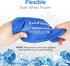 LotFancy Face Ice Pack Wrap with 4 Reusable Hot Cold Therapy Gel Packs for TMJ, Wisdom Teeth, and Facial Surgery Pain