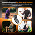 Doc Miller Elbow Compression Sleeve for Tendonitis, Medical Support Arm Brace for Tennis Injuries - 1 Pair