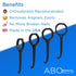 Aligner-B-Out v2 | Black 4 Pack | Invisalign Remover Tool & Aligner Remover for All Aligners