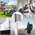 Packaged, (PACK-100) Disposable Toothbrushes, Black Toothbrush and Toothpaste, Toothbrush and Toothpaste Travel, Comes