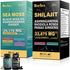 Boysea Sea Moss and Shilajit Bundle - 90 Count with Sea Moss, Black Seed Oil, Ashwagandha, and More