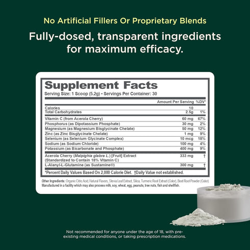 Genius Electrolytes Powder Drink Mix, Orange Fizz, 30 Servings, Natural Hydration Booster & Endurance Supplement