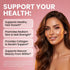 Horsetail Liquid Biotin & Collagen Keratin Hyaluronic Acid Saw Palmetto Drops Vitamins for Hair Growth Support Silica