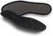 Pedag Summer Terry Cotton Sockless Insoles - Barefoot Insert, Handmade in Germany, US Men 12/EU 45, Black