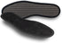 Pedag Summer Terry Cotton Sockless Insoles - Barefoot Insert, Handmade in Germany, US Men 12/EU 45, Black