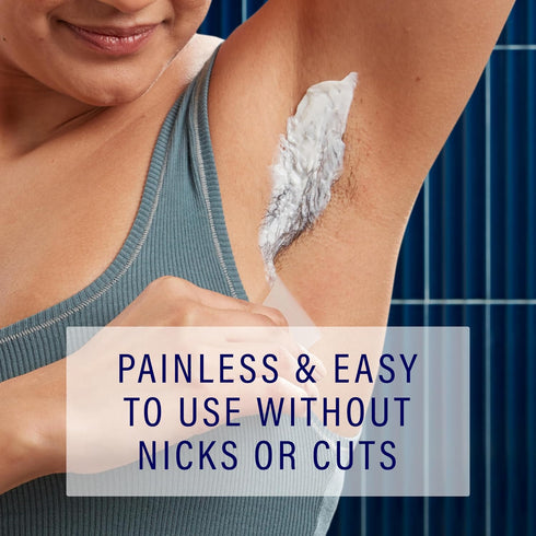 Schick Hydro Silk Hair Removal Cream for Women, Body + Pubic Depilatory Cream