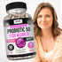 Kaya Naturals Probiotic 50 Billion CFU | 60 Vegetable Capsules for Women, Men, Gut Health & Immune Support