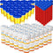 RimCereal 96 Pcs Graduation Nursing Party Supply, 8 Dram Empty Pill Bottles Push