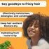 J'Organic Solutions Kids Carrot & Argan Leave-In Detangler, Revitalize Curly Hair with Jamaican Oils